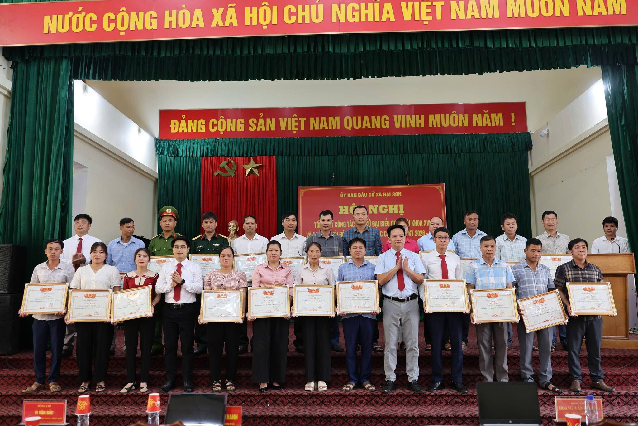 Hội nghị tổng kết công tác bầu cử đại biểu HĐND các cấp