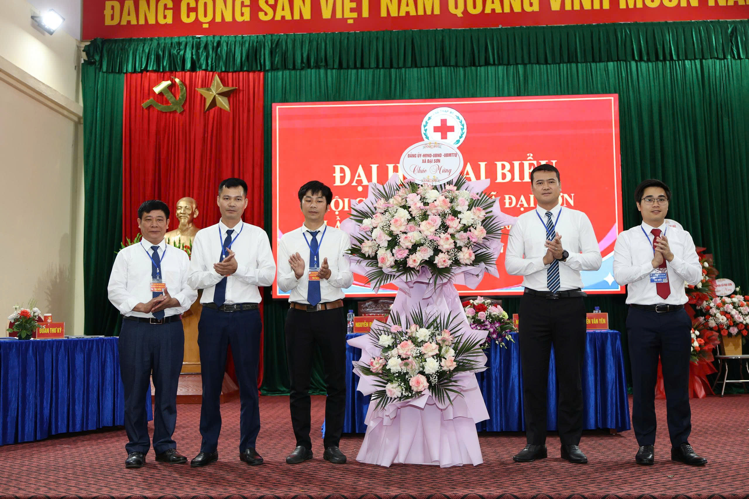Đại hội đại biểu Hội Chữ thập đỏ xã Đại Sơn lần thứ I, nhiệm kỳ 2026 – 2031 thành công tốt đẹp