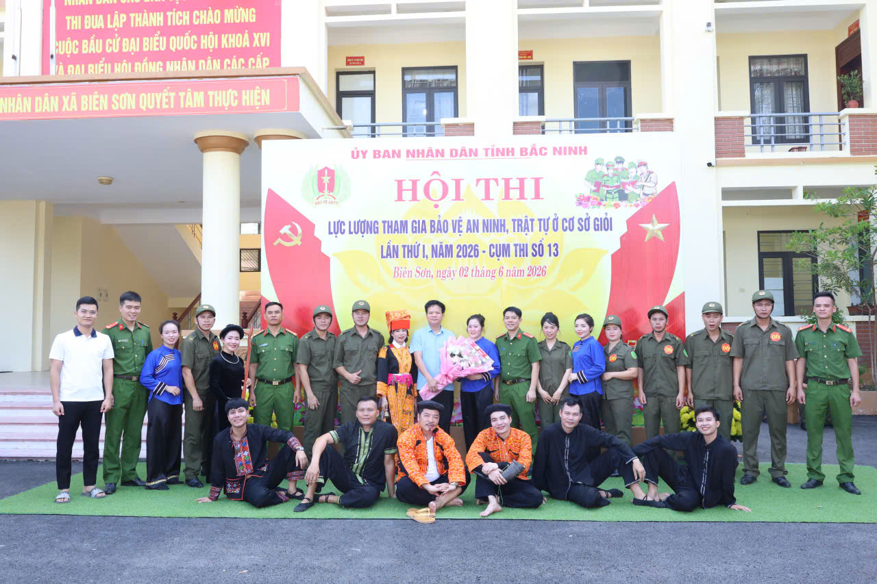 Đại Sơn tham gia Hội thi “Lực lượng tham gia bảo vệ ANTT ở cơ sở giỏi” năm 2026